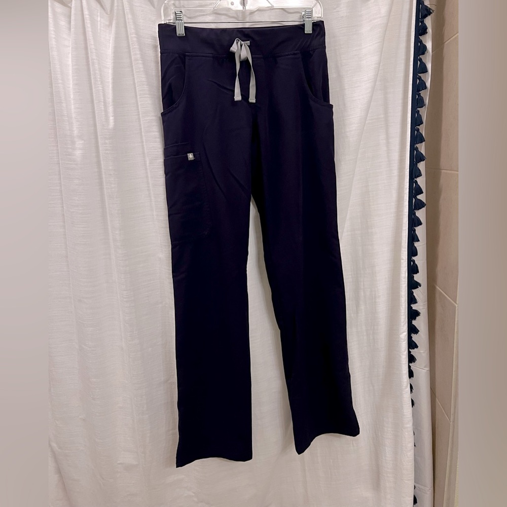 Figs Kade cargo scrub pants- purple